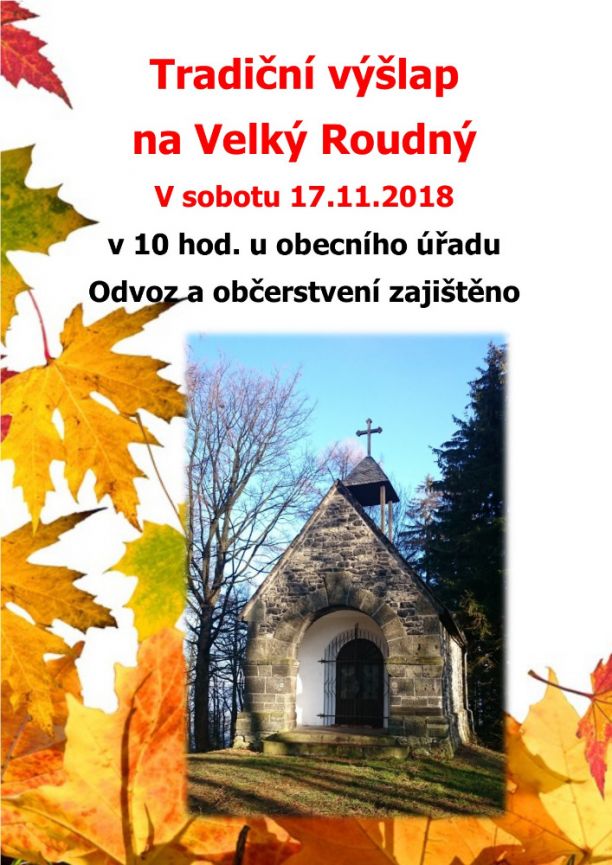 Výšlap Velký Roudný