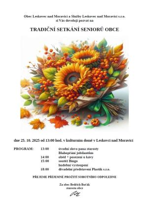 setkání seniorů v kulturním domě